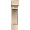 Ekena Millwork Imperial Block Smooth Bracket w/ Offset Brace, Douglas Fir, 7 1/2"W x 24"D x 32"H BKT0806X24X32IMP05SDF - alternate 2